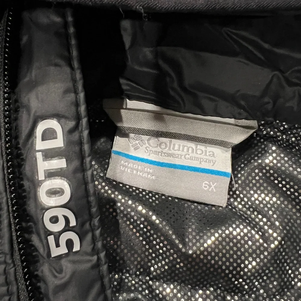 Columbia Men's Dark Puffer Jacket - Picture 2 of 5